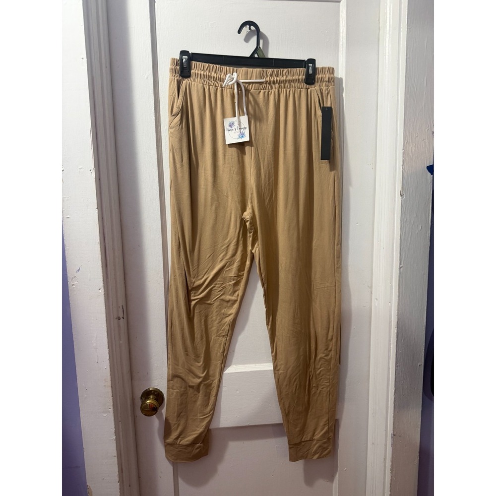 Leggings Depot Khaki Joggers in 1X NWT JGAX-Khaki